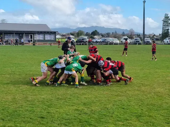Junior Rugby with Hamilton Old Boys